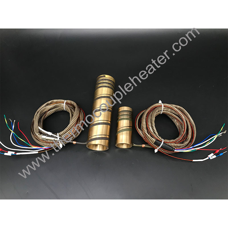 customized Injection Mould Mini Press Brass Tube Electric Coil Heaters for Hot Runner System
