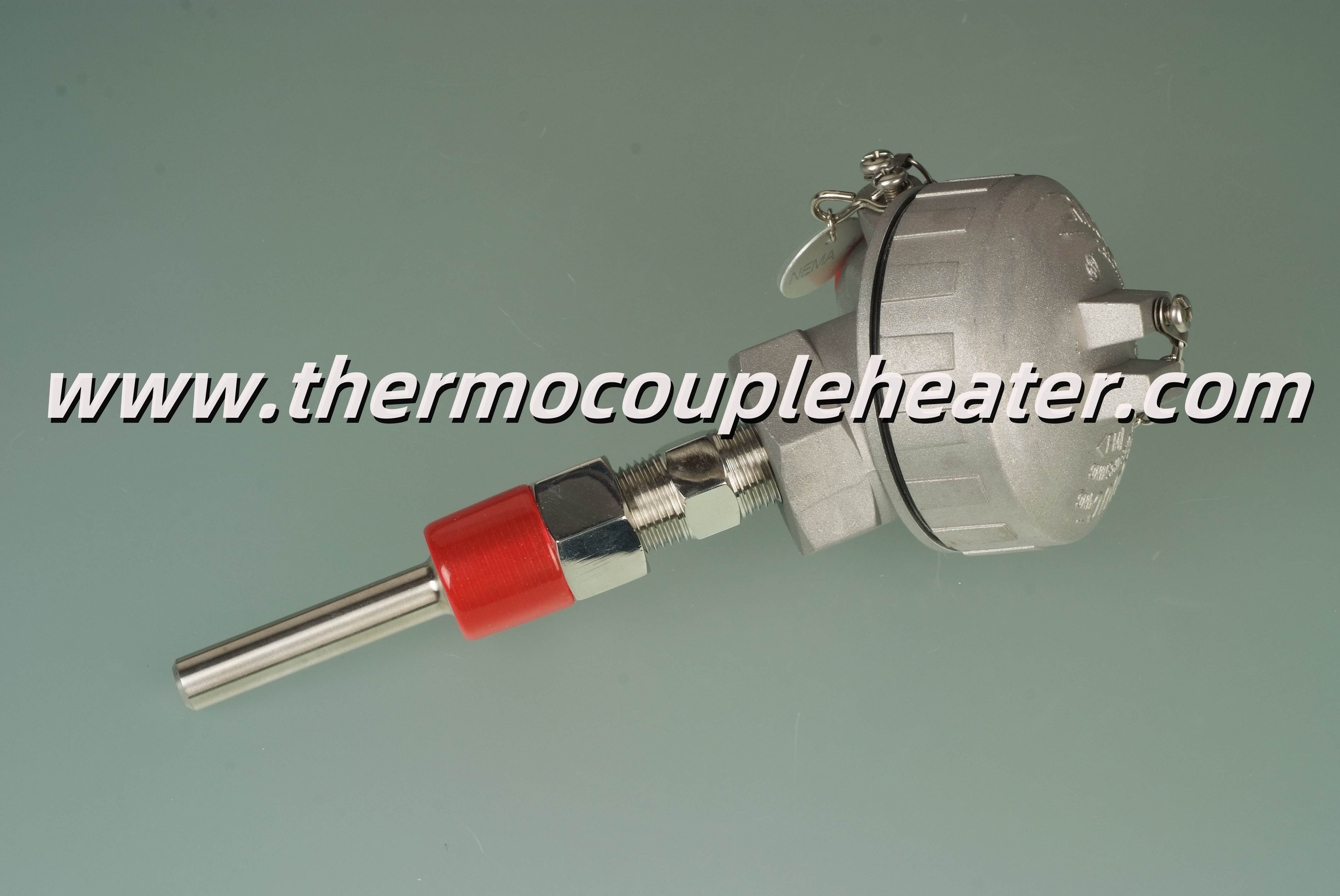 Temperature Sensor Thermocouple Type K With Protective Thermowell