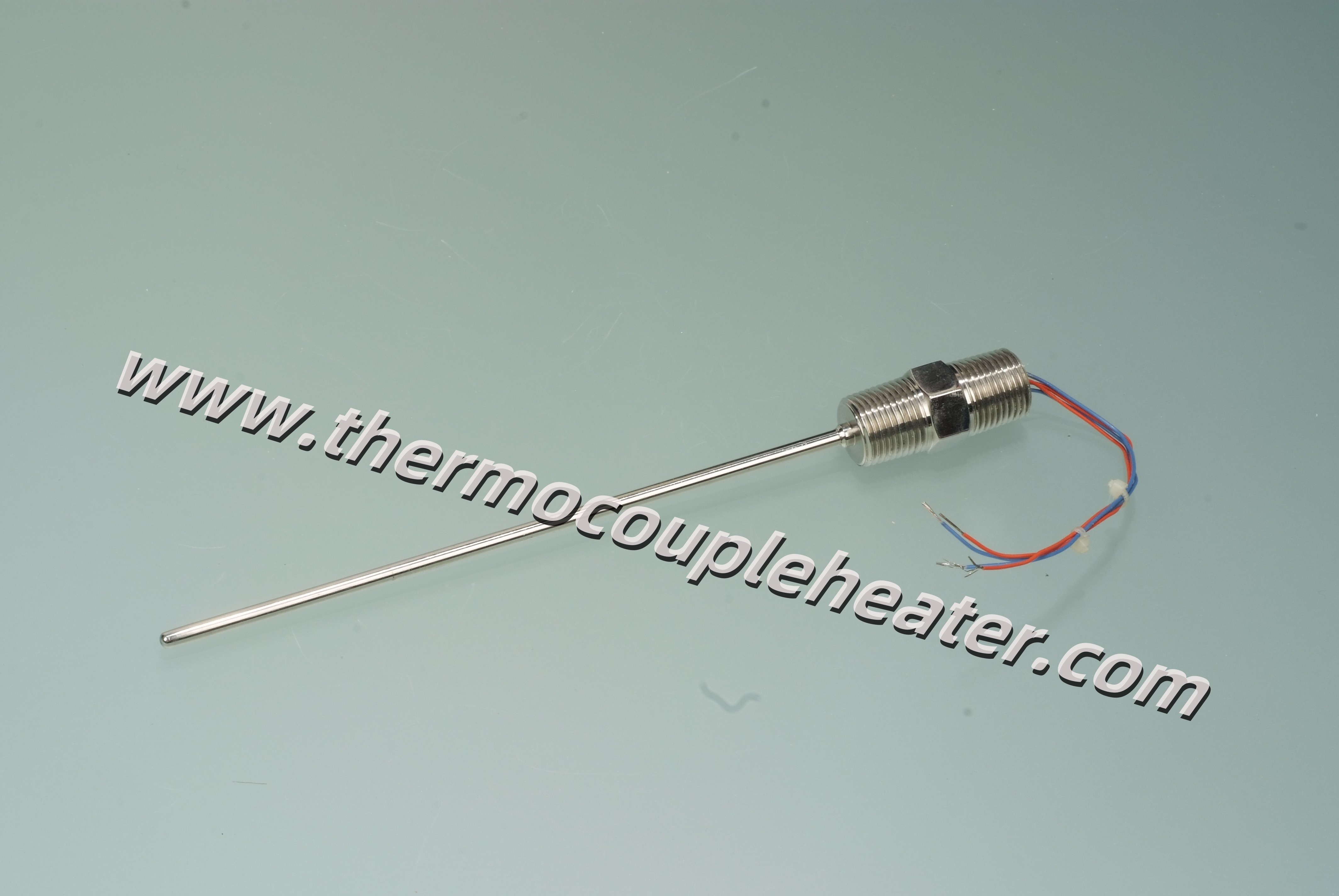 Mineral Insulated Thermocouple Type T Duplex 2-Core 4-Wire With Nipple