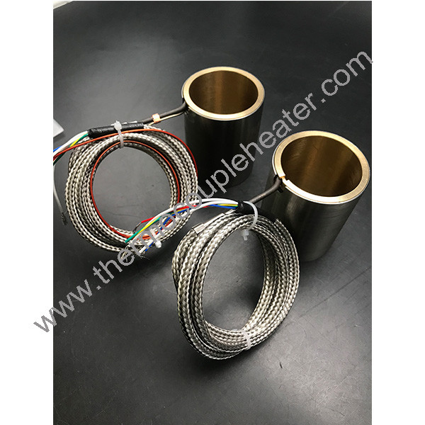 Hot Runner Brass Heater For Hot Runner System With Thermocouple Type J
