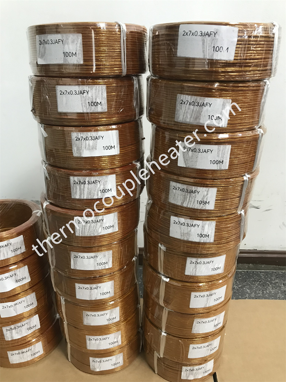 Kapton thermocouple Cable with Extension Wire