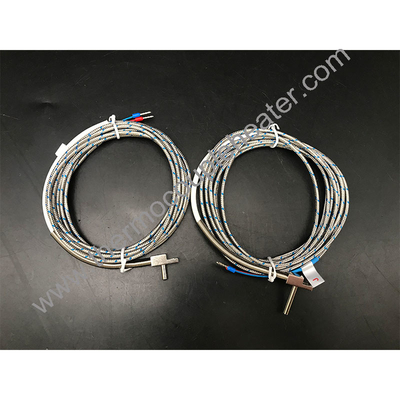 타입 K/J 온도 센서 나사 타입 열쌍 4x12mm 그리고 4x25mm 3미터